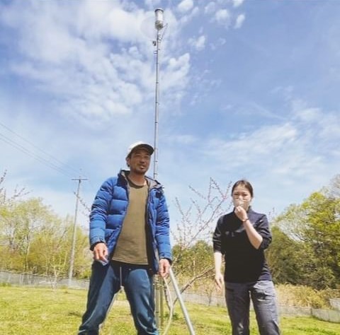 白桃　桃　夜蛾　カメムシ　防蛾灯　モスバリア　カメムシキャッチャー